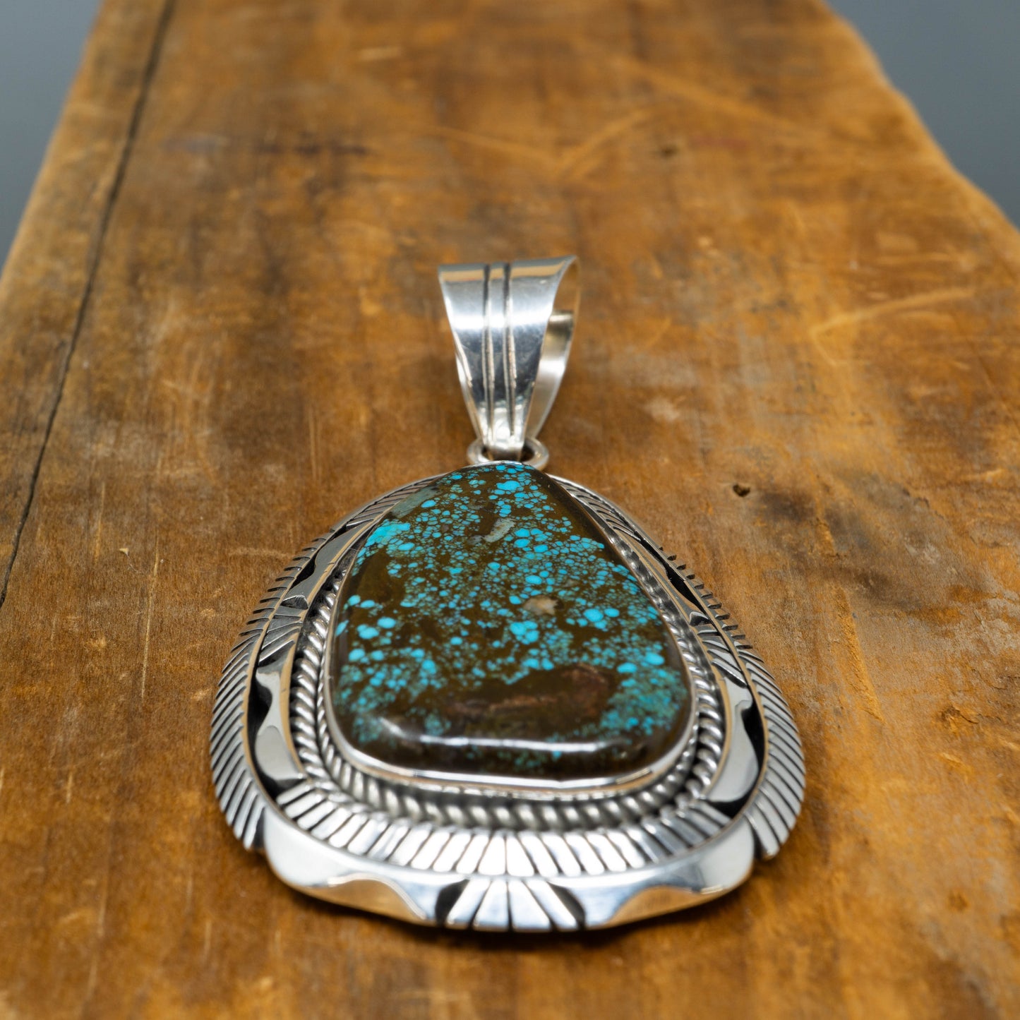 Bisbee Turquoise Pendant