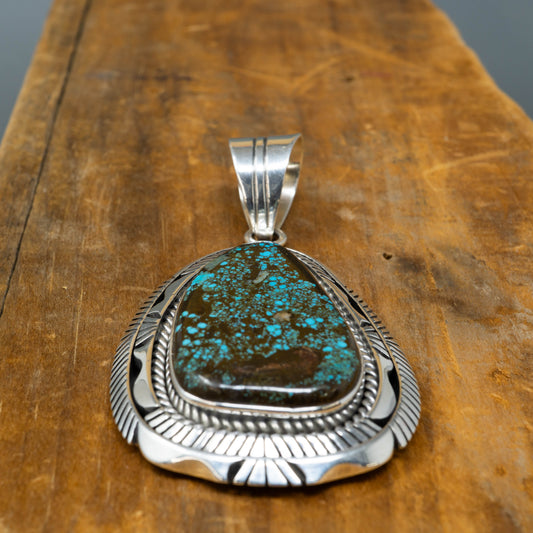 Bisbee Turquoise Pendant