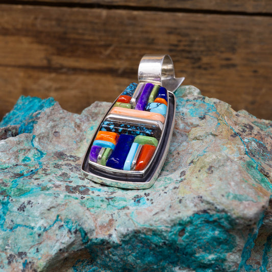 Ed Tsosie Inlay Pendant