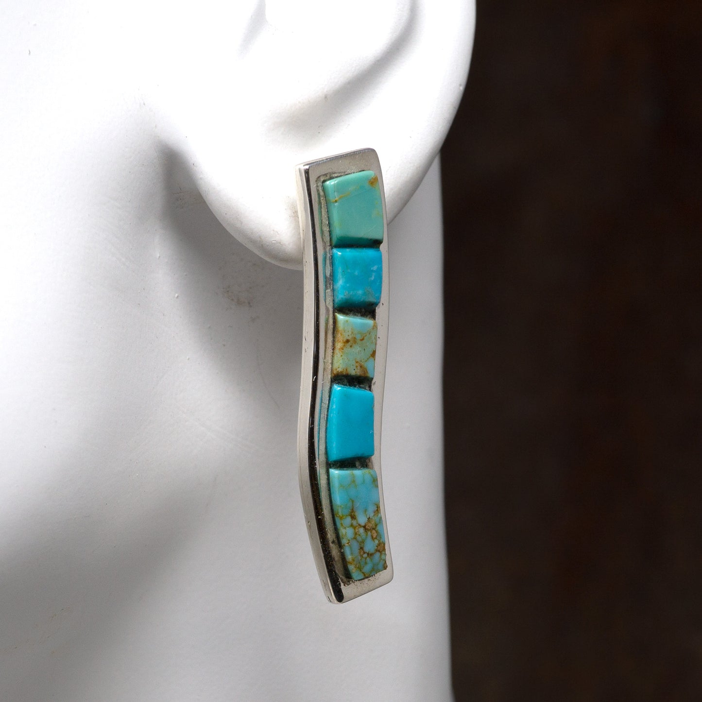 Multi-stone & Turquoise Modern Set Earrings | Tommy Jackson