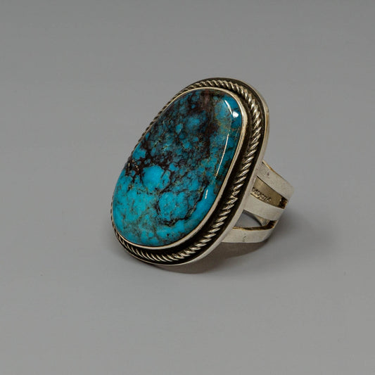 Tommy Jackson Bisbee Turquoise Ring