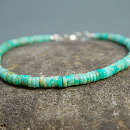 Sonoran Gold Turquoise Heishi Style Bracelet