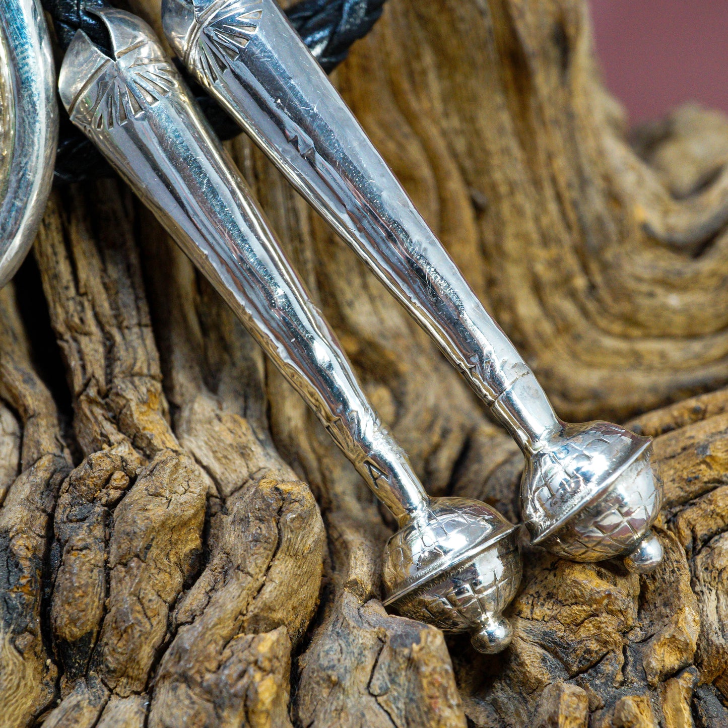 Royston Turquoise in Sterling Silver Bolo Tie