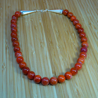 Carnelian Stone Necklace