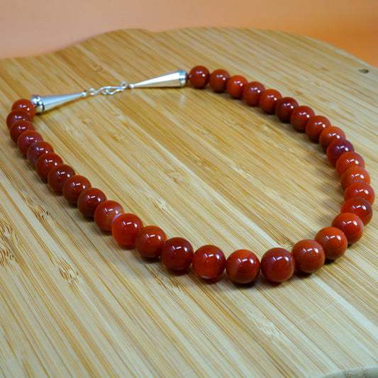 Carnelian Stone Necklace