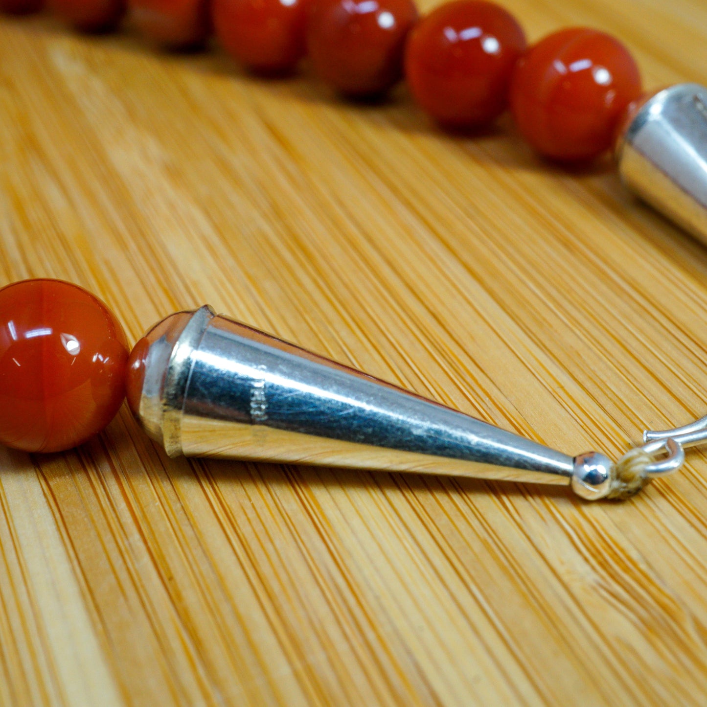 Carnelian Stone Necklace