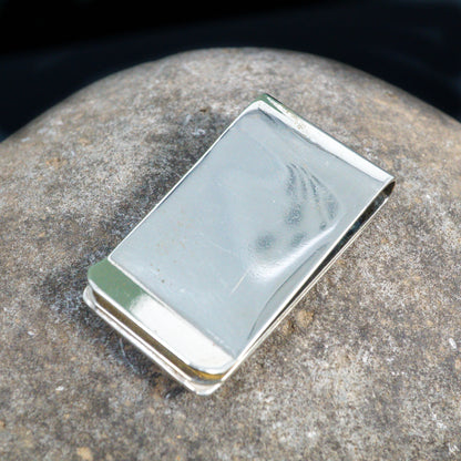 Sterling Silver Double Bear Paw Money Clip