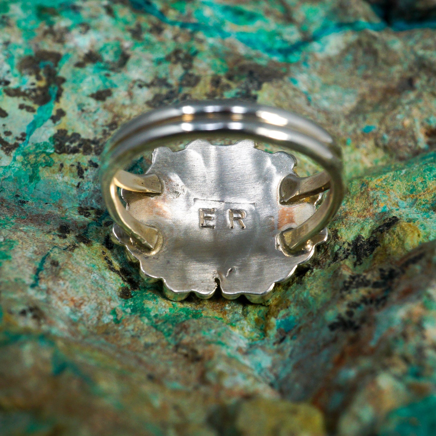 Vintage Style Zuni Sun Face Ring