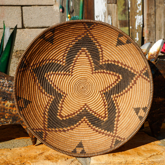 Vintage Yavapai Apache Basket