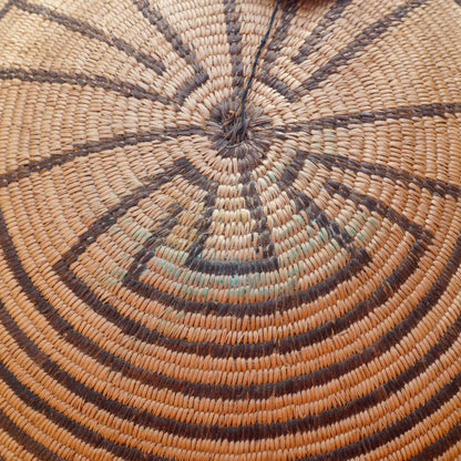 "Man in the Maze" Pima Basket Circa 1900-30's