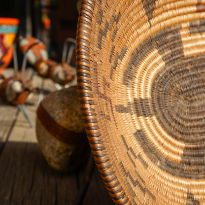 "Turtle" Vintage Pima or Yavapai Apache Basket