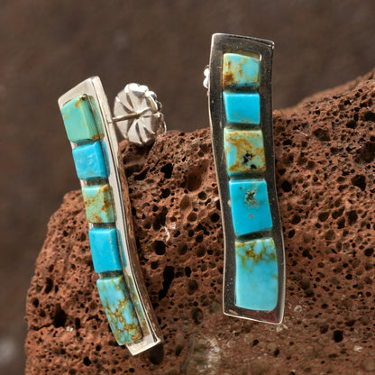 Multi-stone & Turquoise Modern Set Earrings | Tommy Jackson
