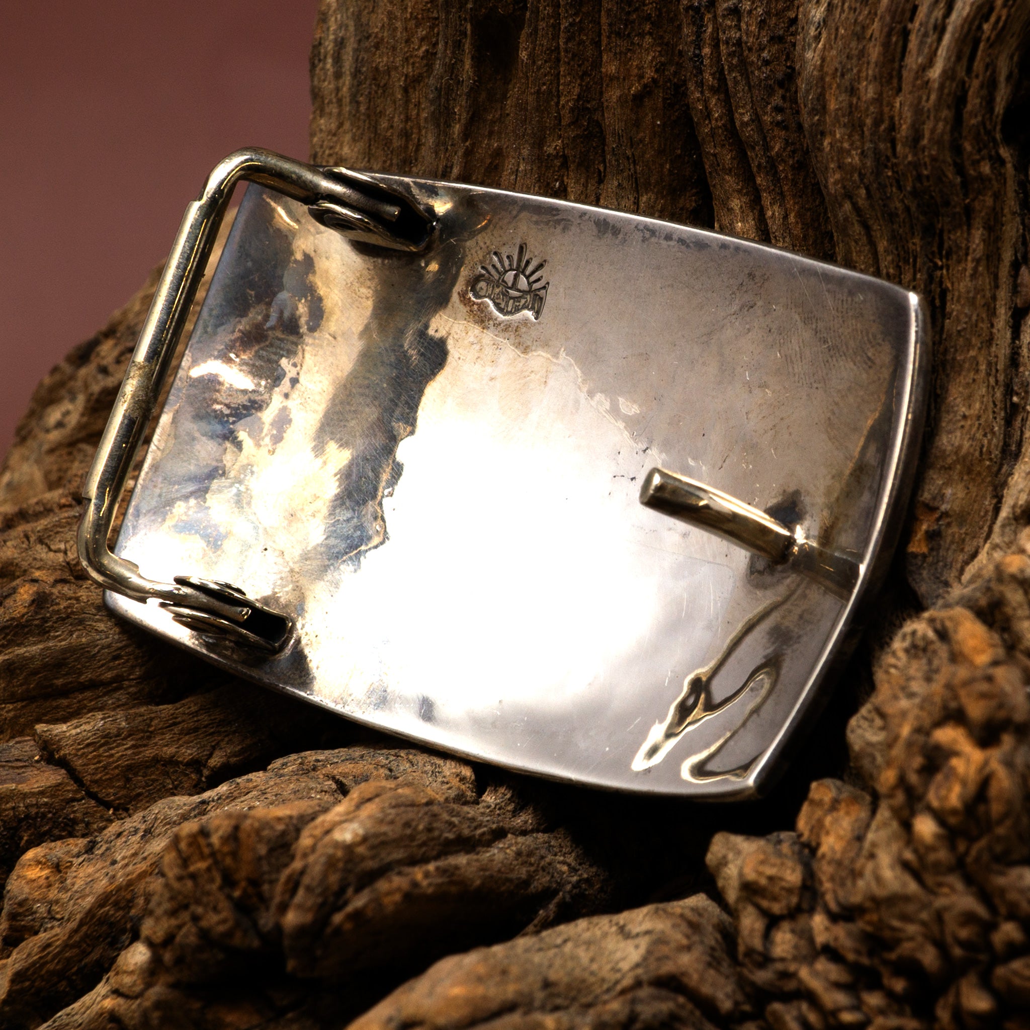 Silver Belt Buckle 