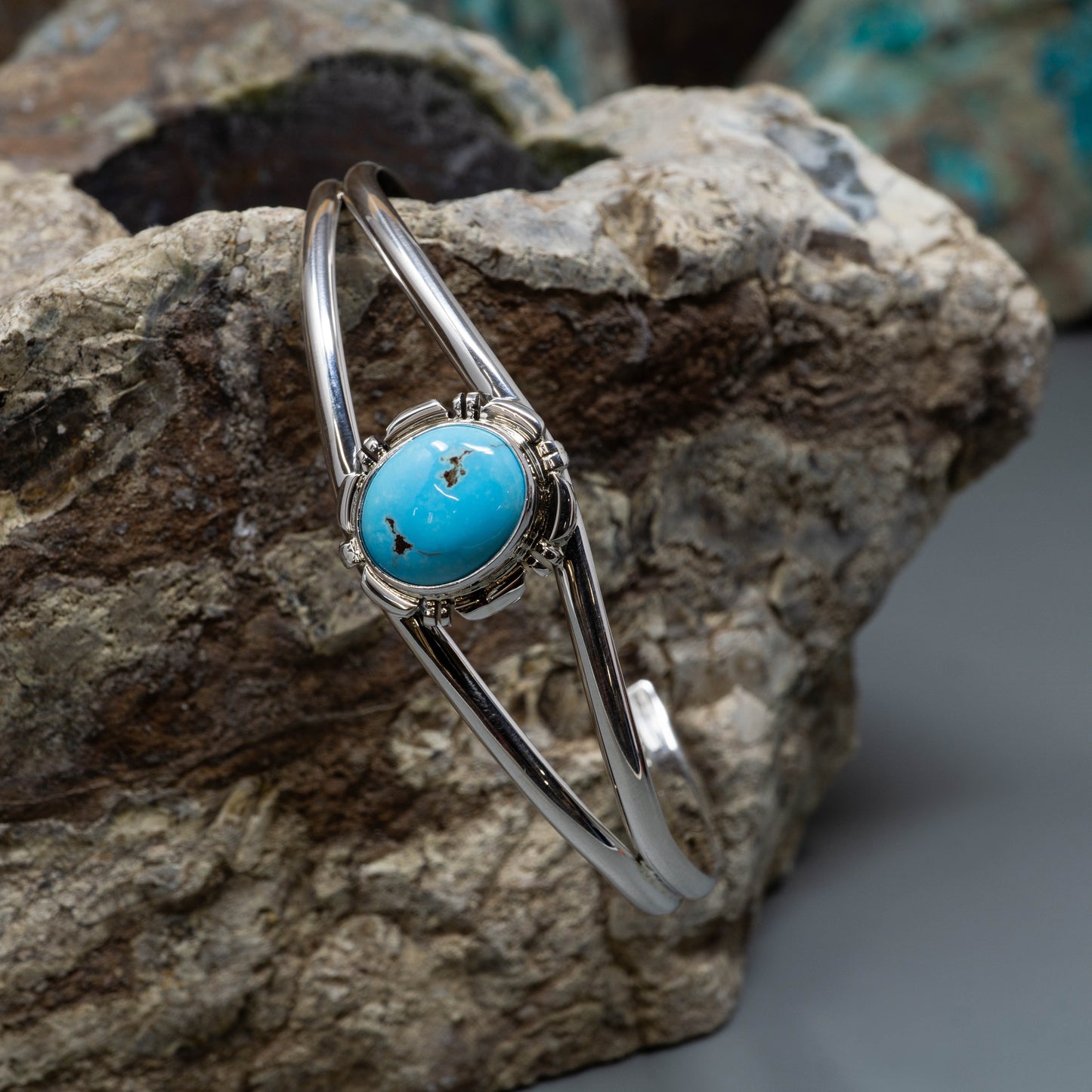 Golden Hills Turquoise Cuff