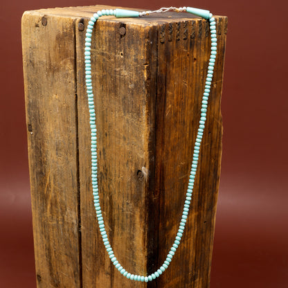 Sleeping Beauty Turquoise Beaded Necklace | Priscilla Nieto