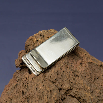 Sterling Silver Money Clip by Navajo artist Bruce Morgan