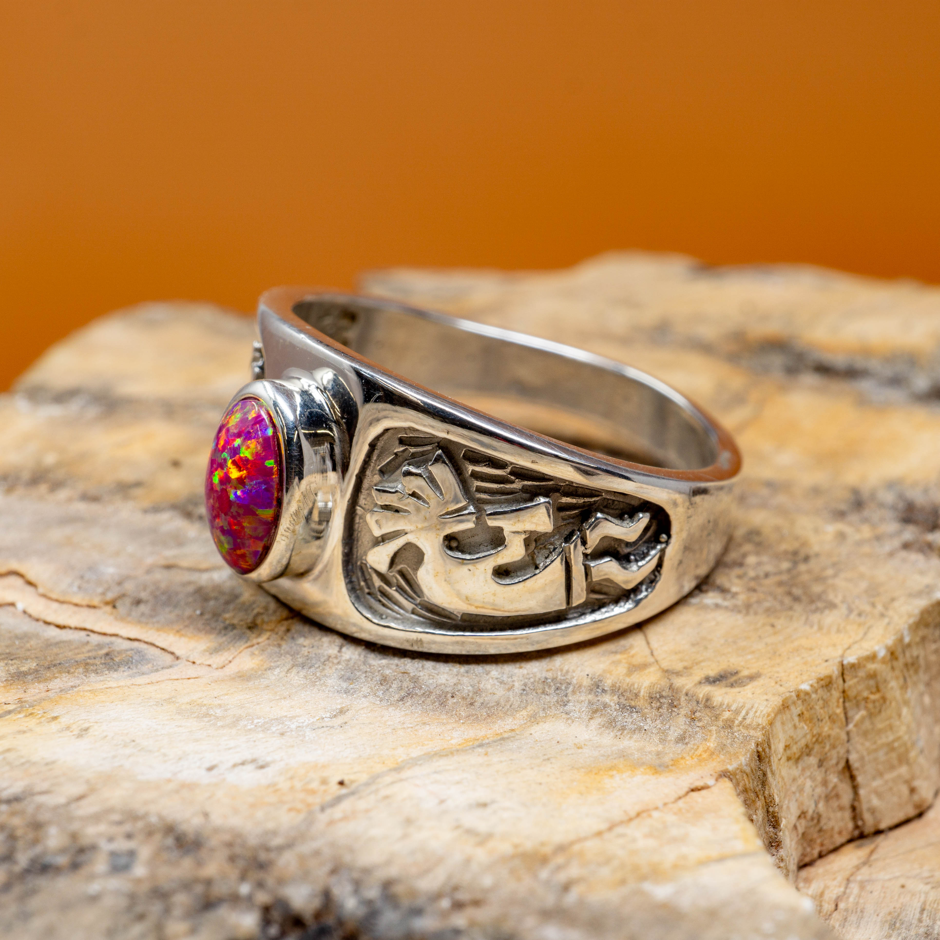 Gorgeous Opal Sterling Silver buy Ring