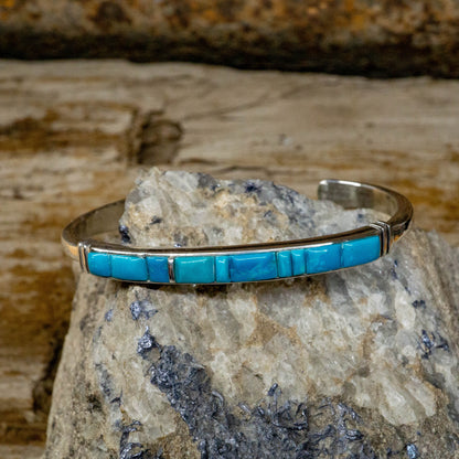 Kingman Turquoise Cuff Bracelet