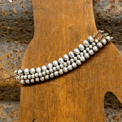 Three Strand Navajo Pearl Bracelet