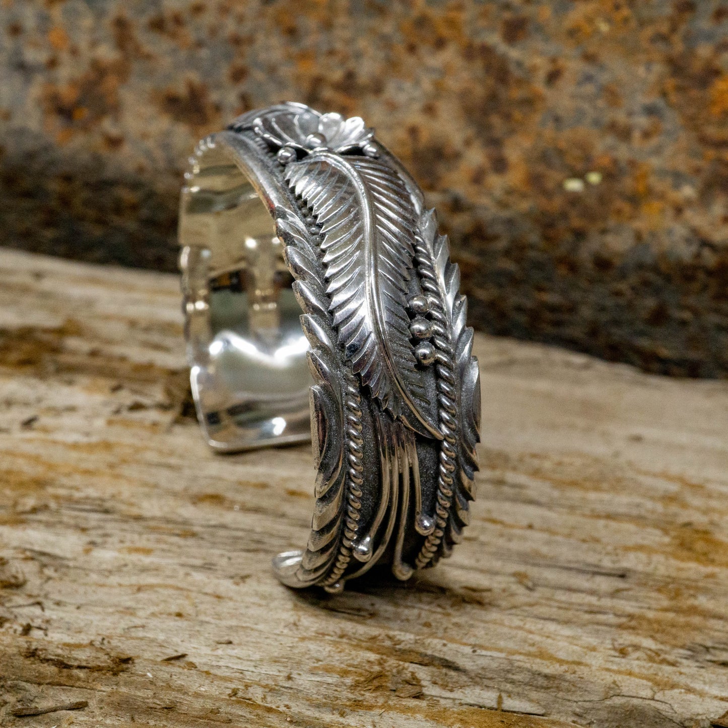 Native American Sterling Silver Cuff