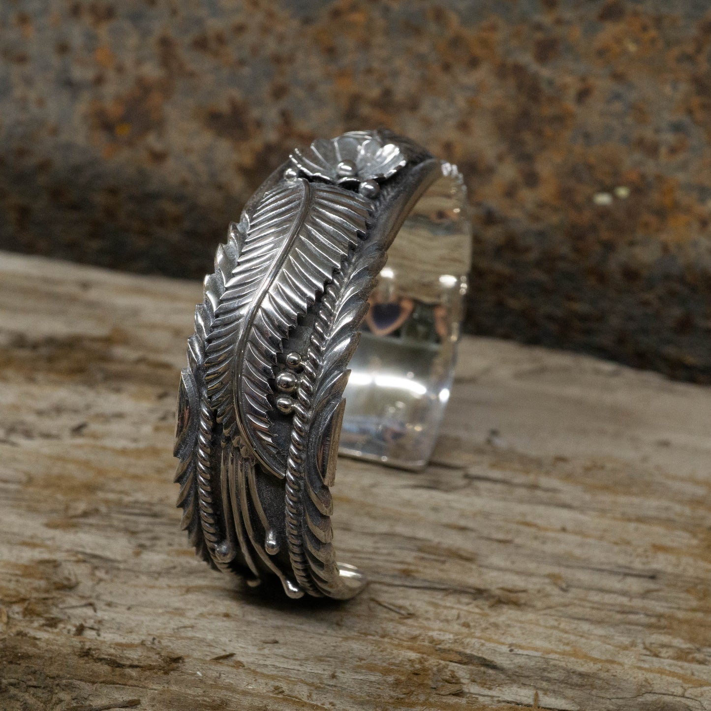 Native American Sterling Silver Cuff