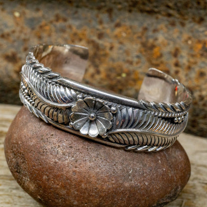 Native American Sterling Silver Cuff