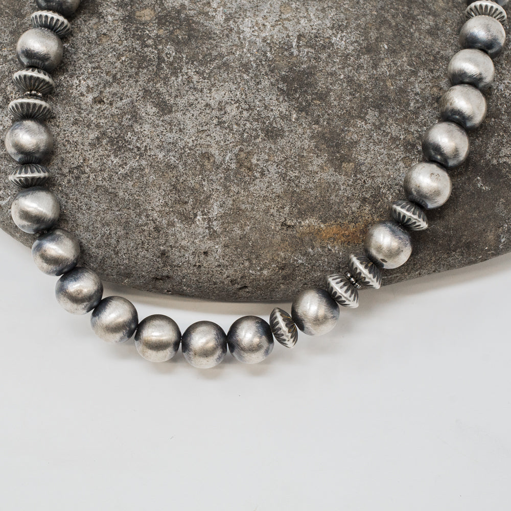 Navajo Pearl Necklace - 21" Length