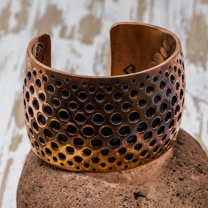 Copper Overlay Bracelet
