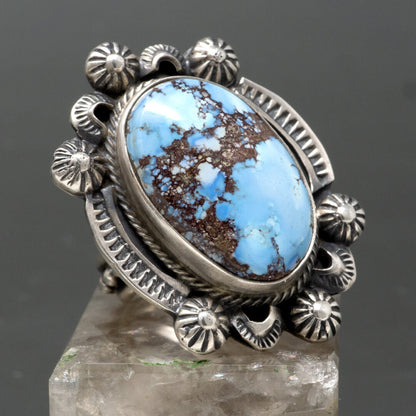 Golden Hills Turquoise & Sterling Silver Ring | Size 9.25