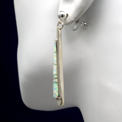 Zuni Crushed Opal Inlay Earrings | Touch of Santa Fe